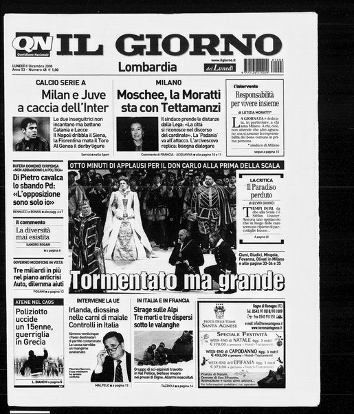 Il giorno del lunedì